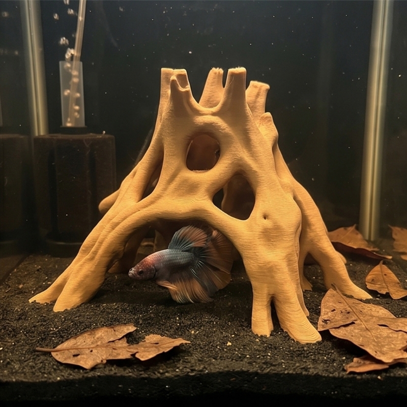 Aquarium Marine Rock - Природные корни, пещера, убежища для рыб,