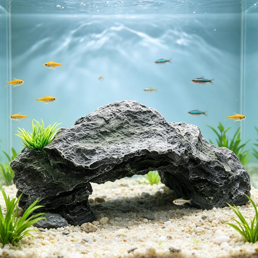Aquarium Marine Rock - Искусственная каменная пещера для аквариума, декорация